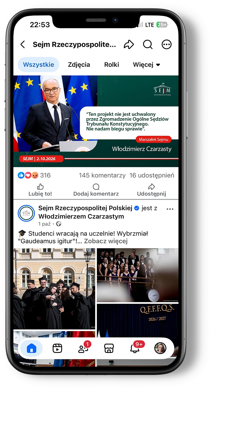 Profil Sejmu RP – publikacja