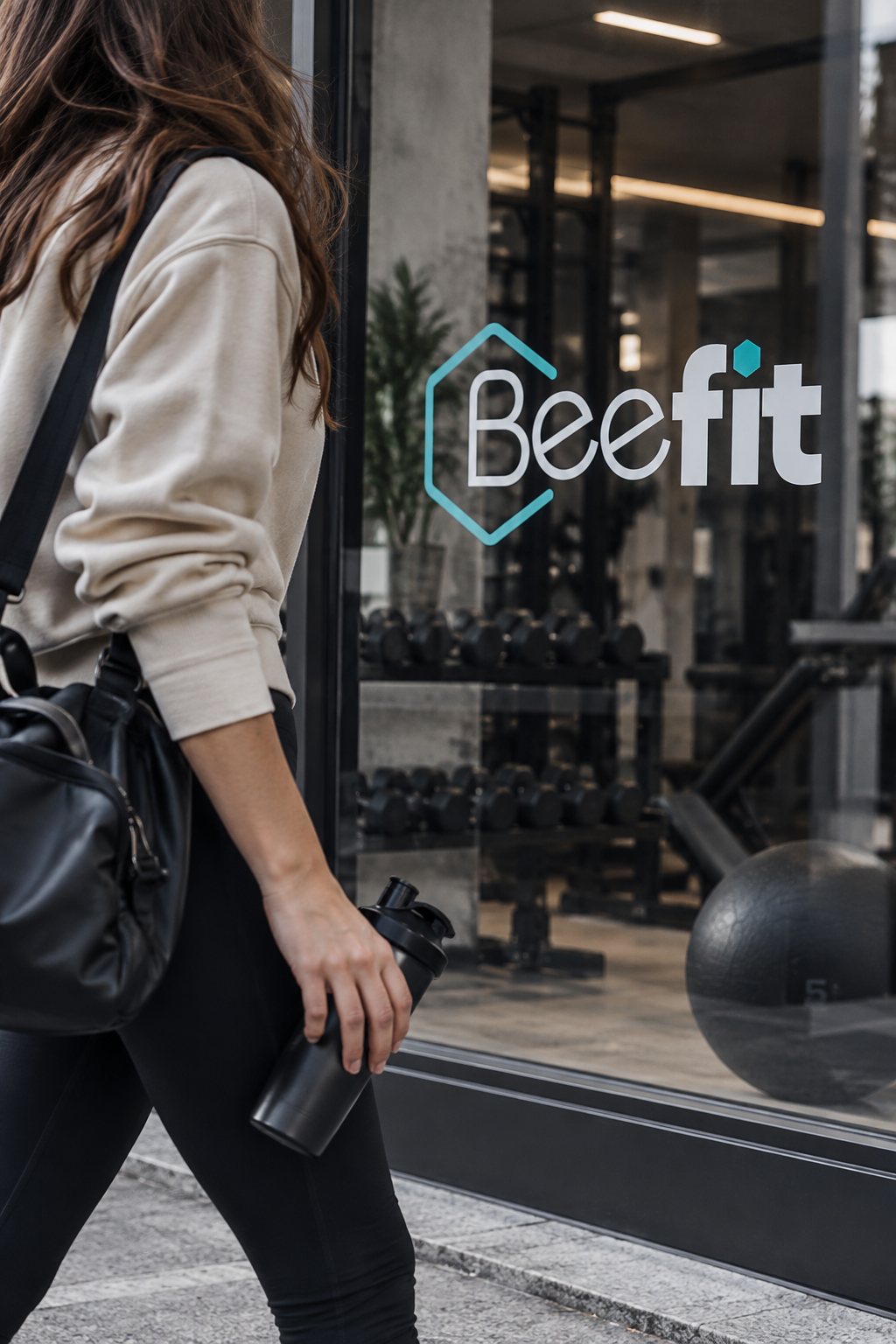 Siłownia BeeFit – branding